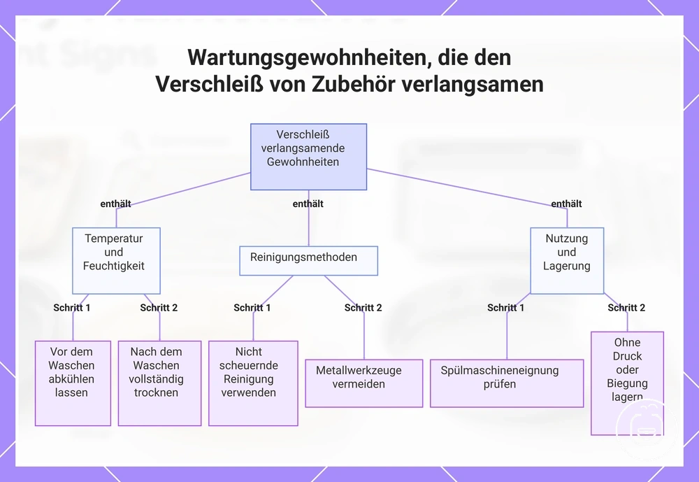 Wartungsgewohnheiten, die den Verschleiß von Zubehör verlangsamen