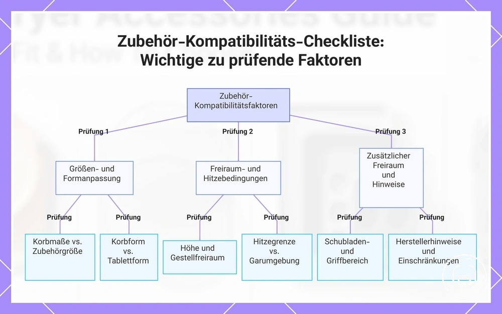 Zubehör-Kompatibilitäts-Checkliste: Wichtige zu prüfende Faktoren
