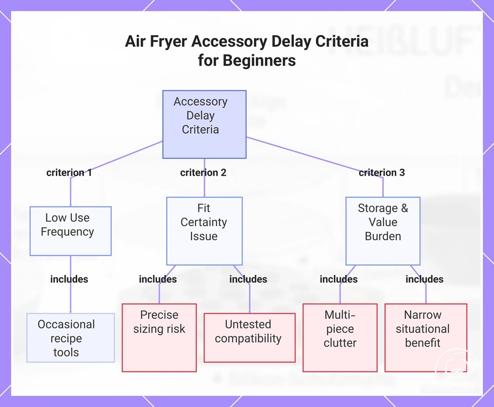 Air Fryer Accessory Delay Criteria for Beginners
