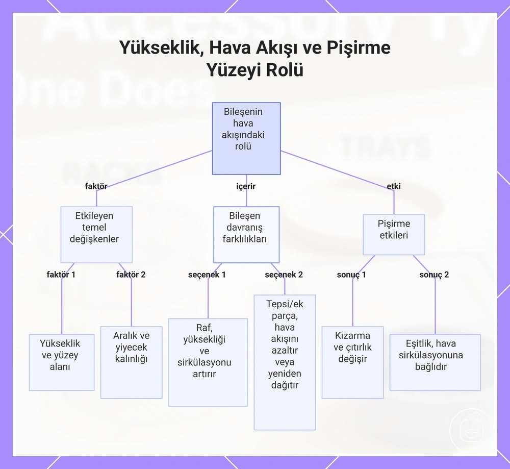 Yükseklik, Hava Akışı ve Pişirme Yüzeyi Rolü